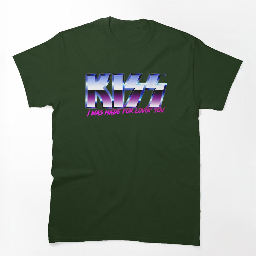 KISS - I Was Made For Lovin'you - Chrome Shirt
