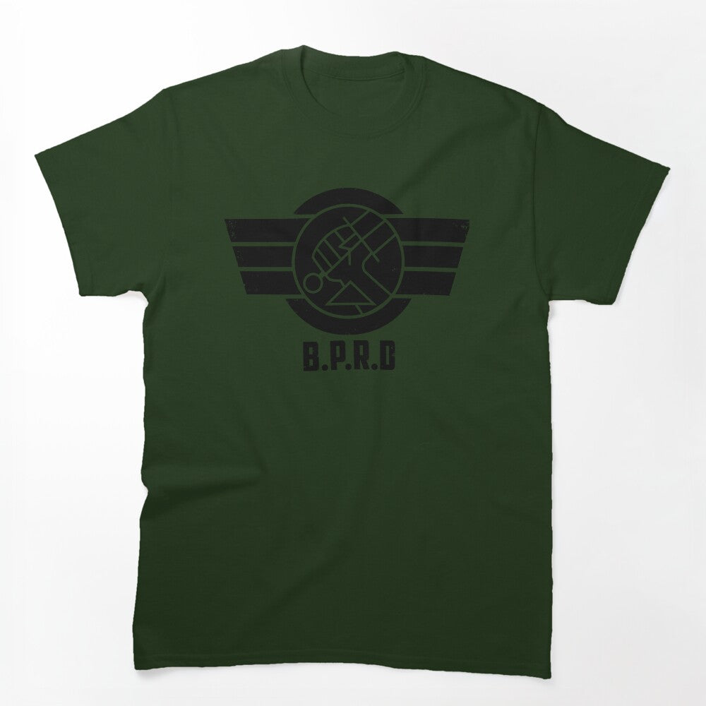 B P R D Logo Black Version Shirt