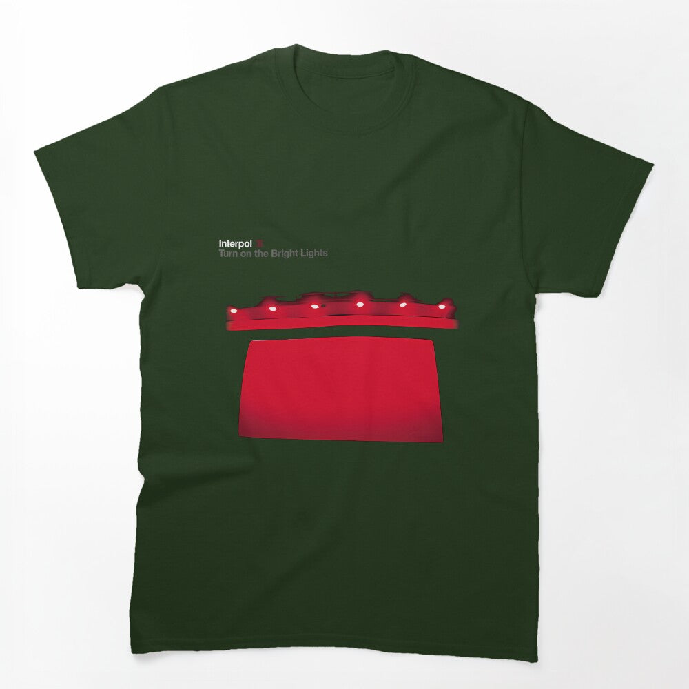 Interpol Turn On The Bright Lights Shirt