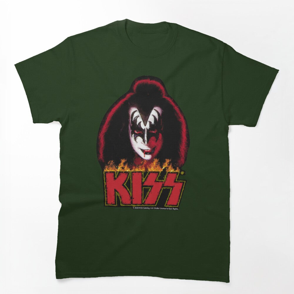 KISS - The Demon Old Painting Stylized Shirt