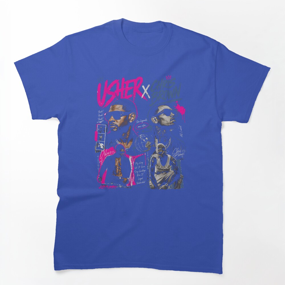 Usher Chris Brown Raymond & Brown R&B Tour 2026 Shirt