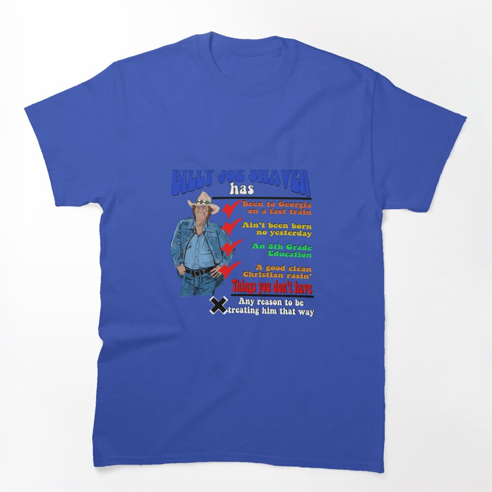 Billy Joe Shaver Has Shirt