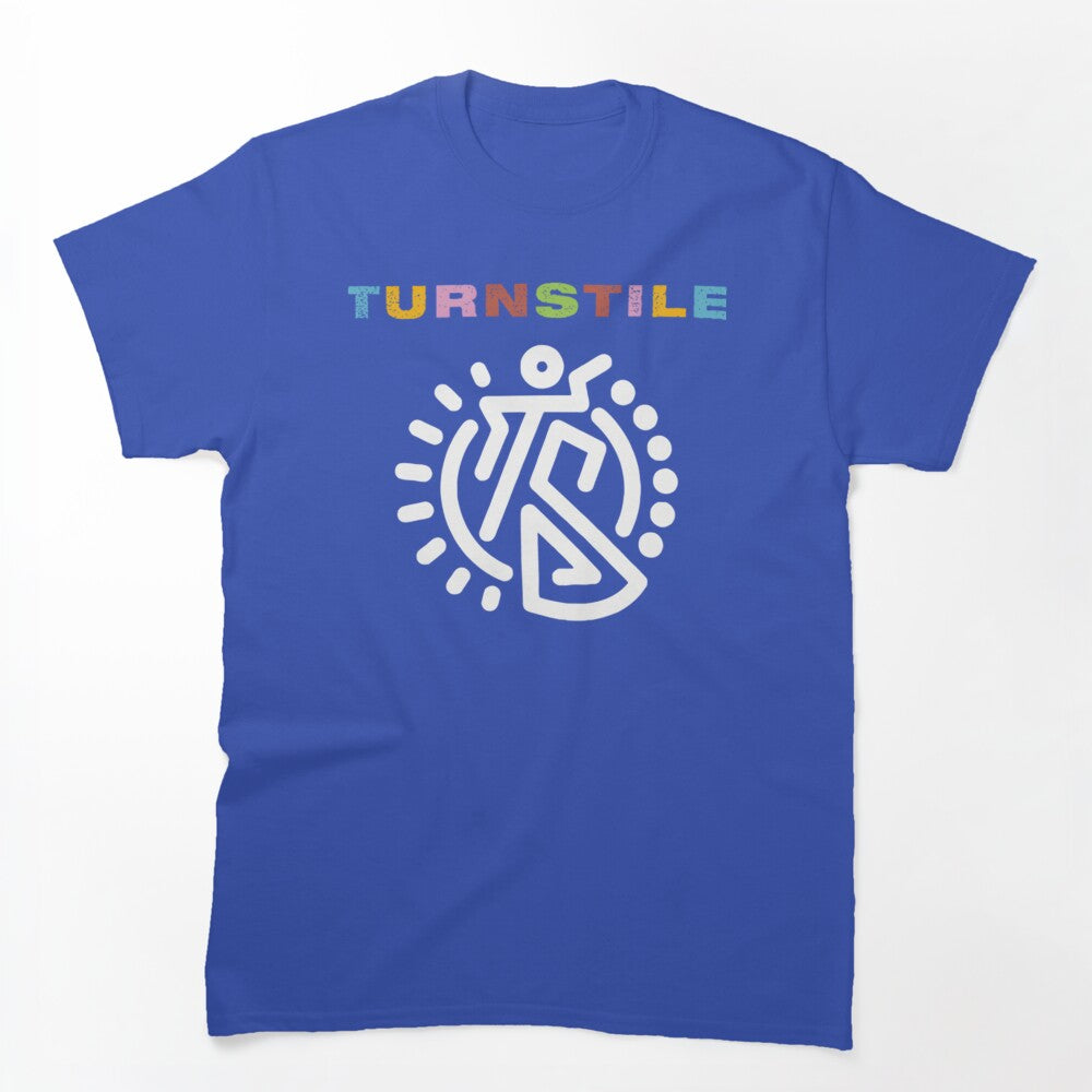 Colorful Band Typography With Dancing Shirt
