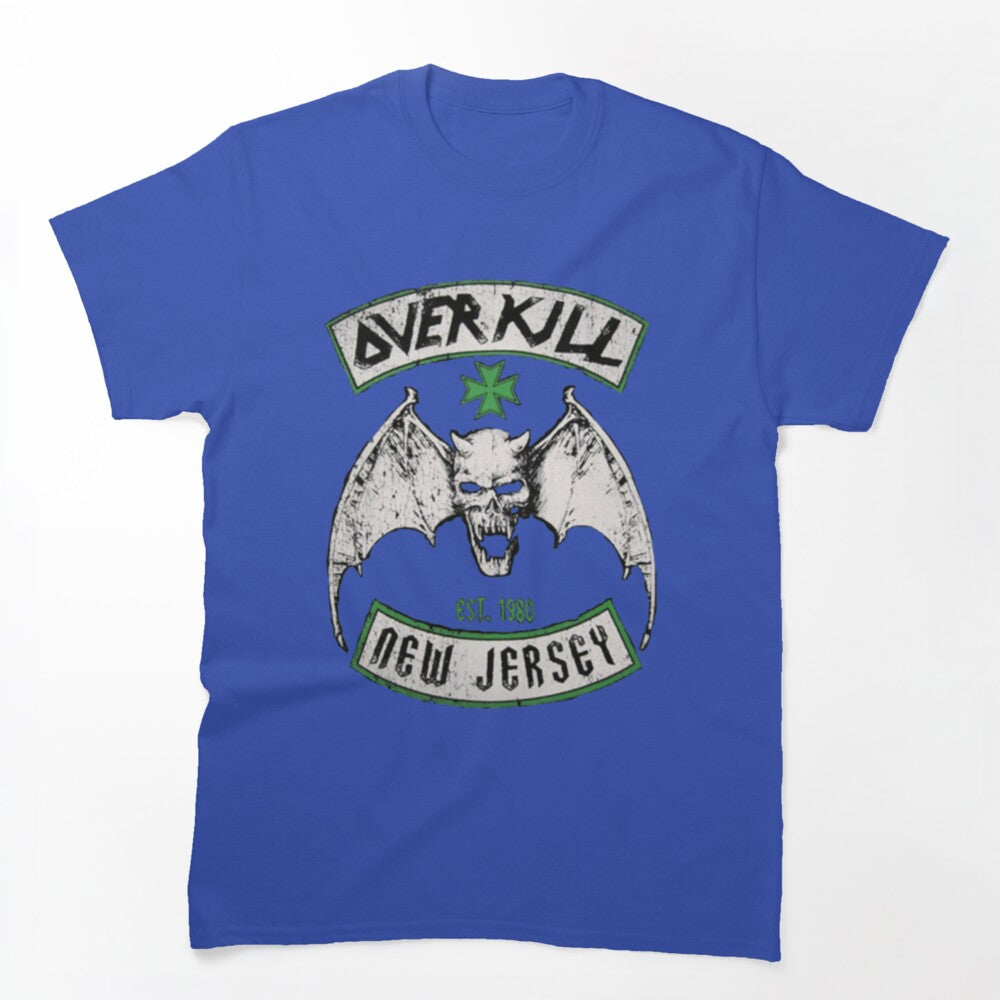 THRASH METAL OVERKILL NEW JERSEY AMERICA Shirt