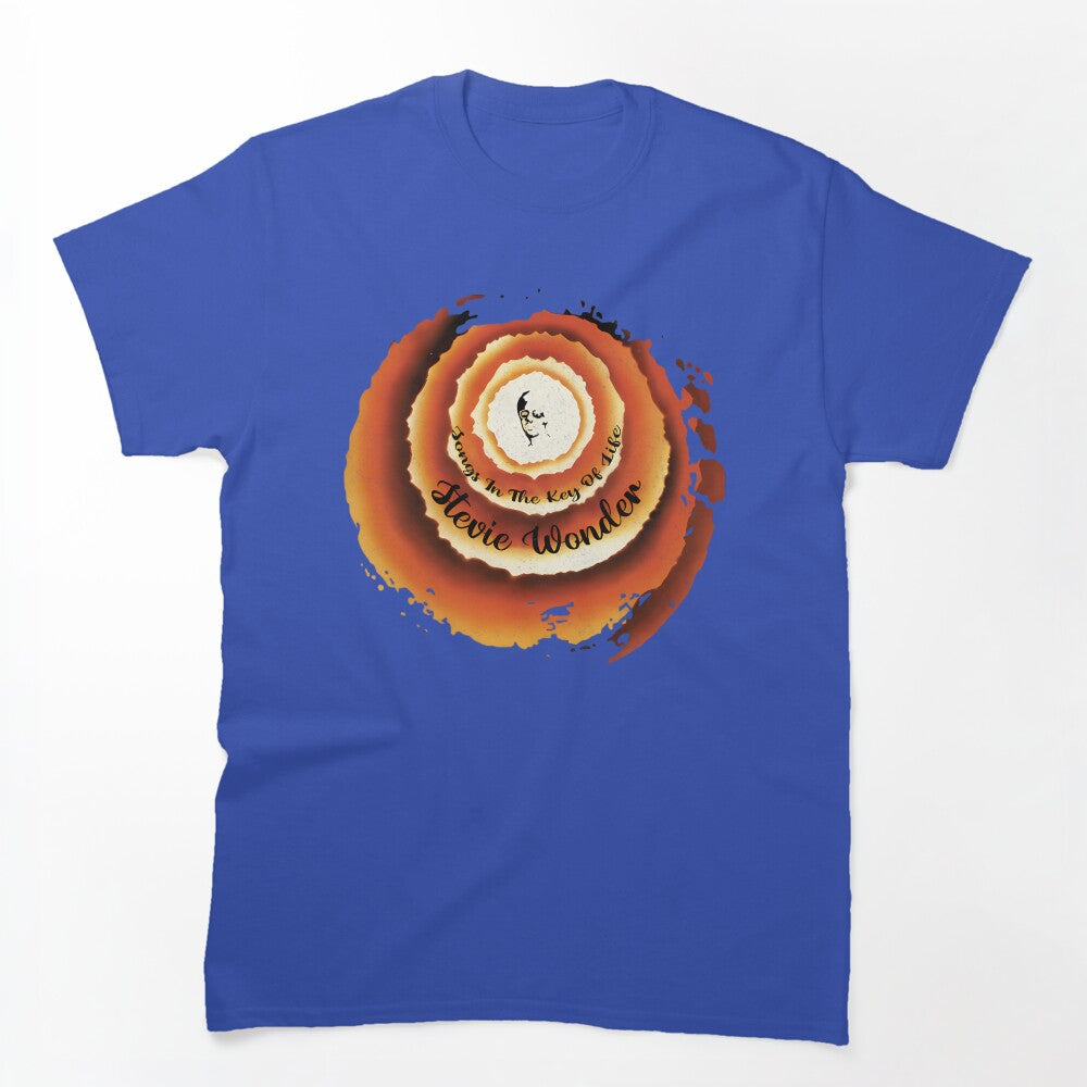 Stevie Wonder Retro Songs In The Key Of Life Vintage Shirt