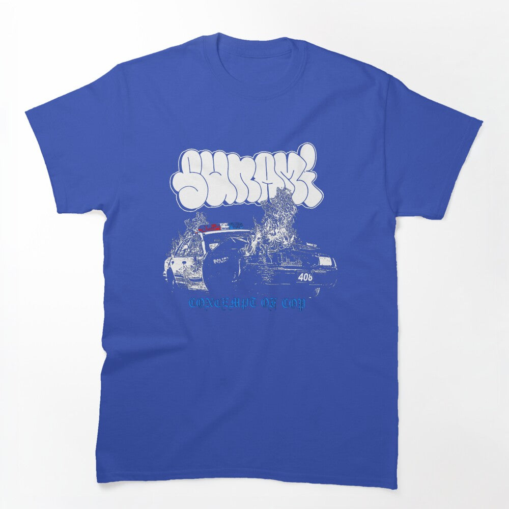 Sunami Contempt Burn Car Shirt