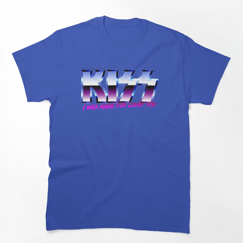 KISS - I Was Made For Lovin'you - Chrome Shirt