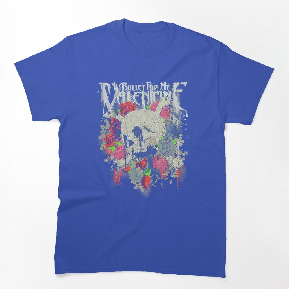 Bullet For My Valentine Skull And Roses Men Shirt