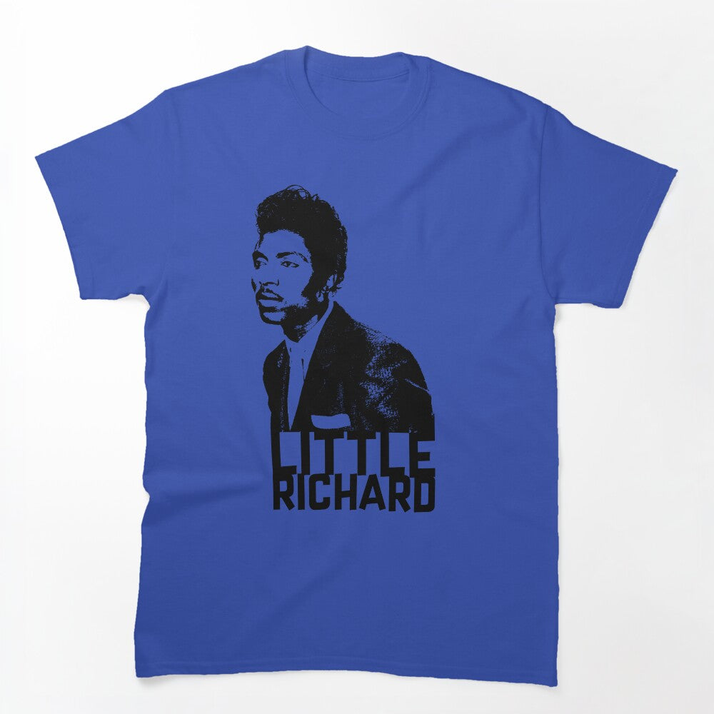 Little Richard - Black Stencil Shirt