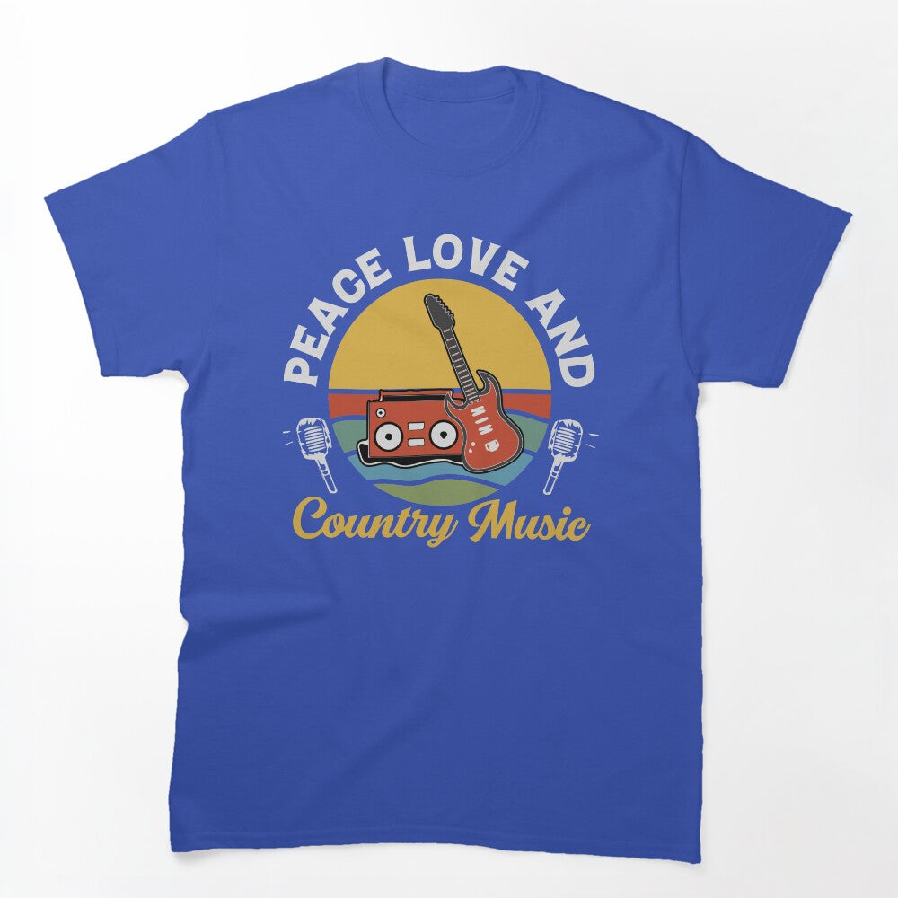 PEACE LOVE AND COUNTRY MUSIC COLLECTION Shirt