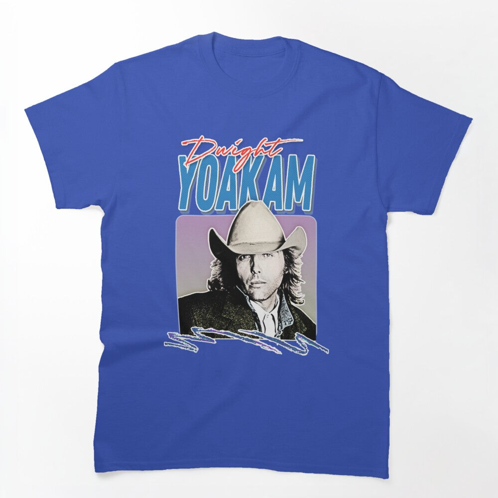 Dwight Yoakam 80s Styled Retro Design Shirt