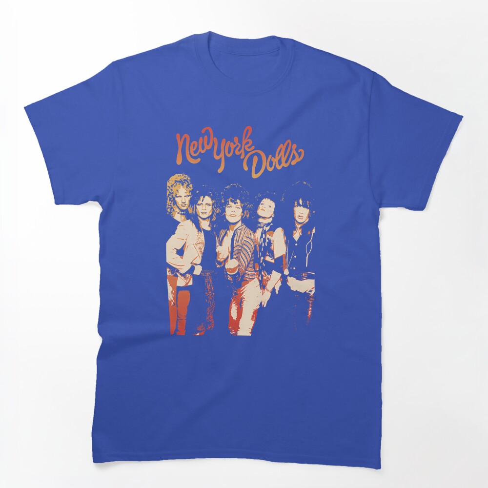 New York Dolls Proto Glam Rock Band Shirt