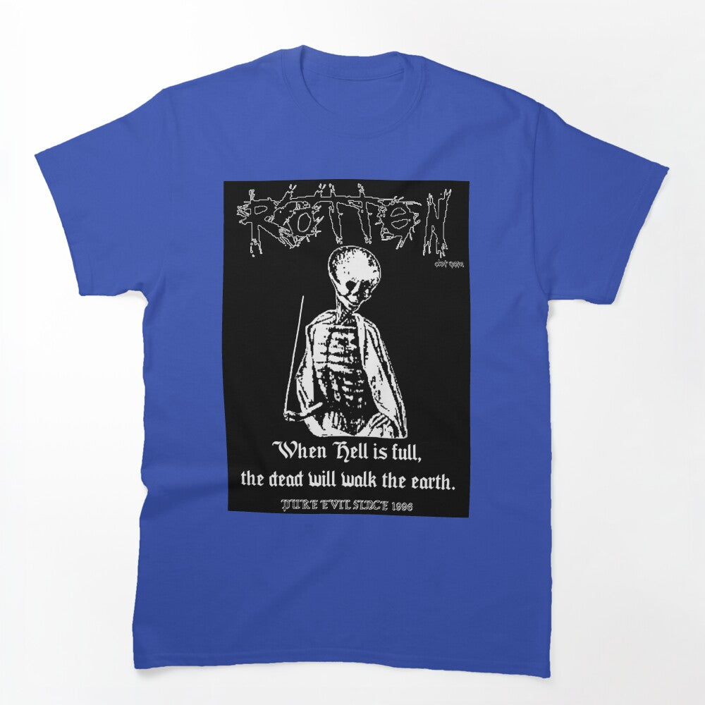 Rotten Dot Com Rotten Com Design Macabre Skeleton Morbid Shirt