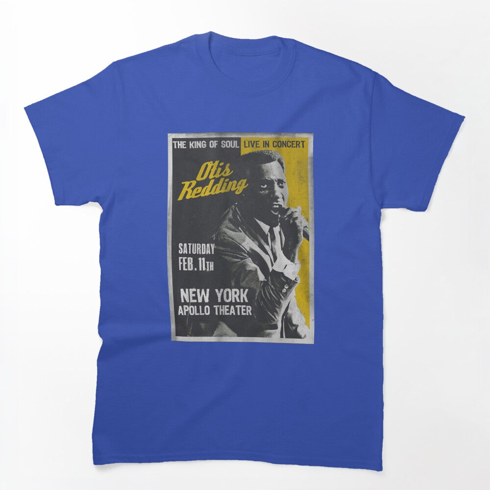 Otis Redding King Of Soul Apollo Theatre Shirt