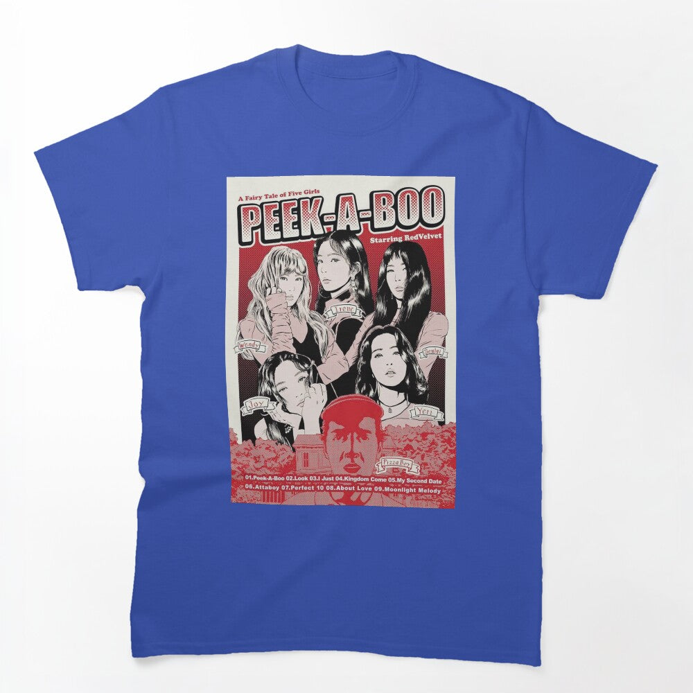 Red Velvet Peek A Boo -anime Shirt