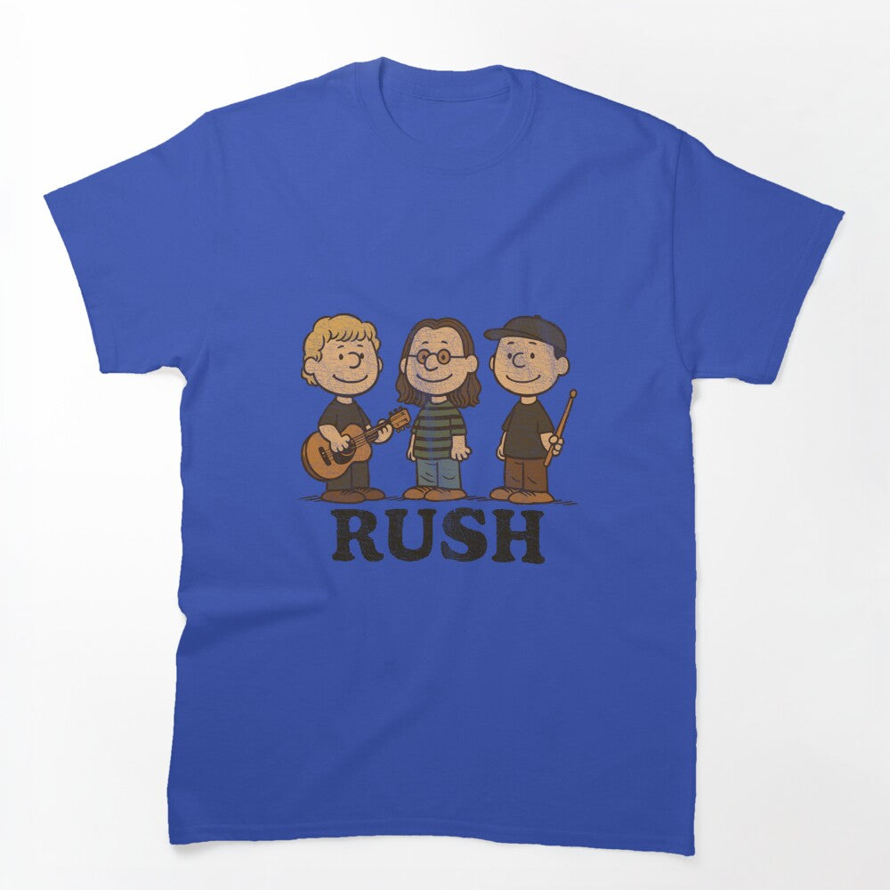 RUSH And Charlie Brown Inspired Shirt
