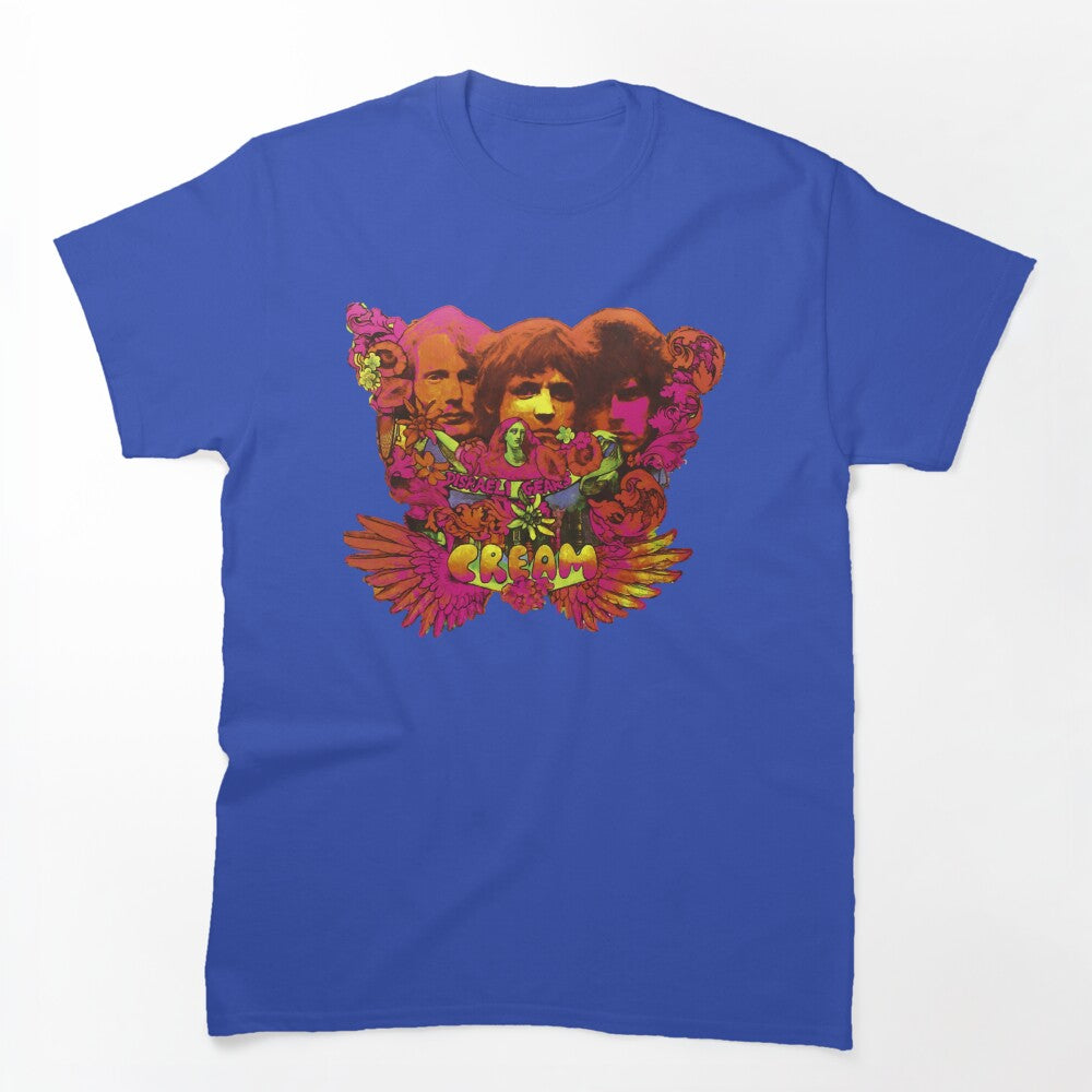 Cream Band Psychedelic Album Cover Shirt
