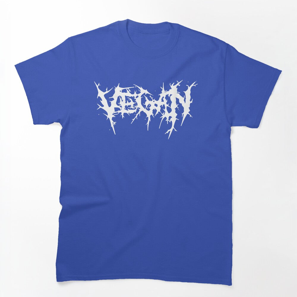 VEGAN Death Metal Style Logo Shirt
