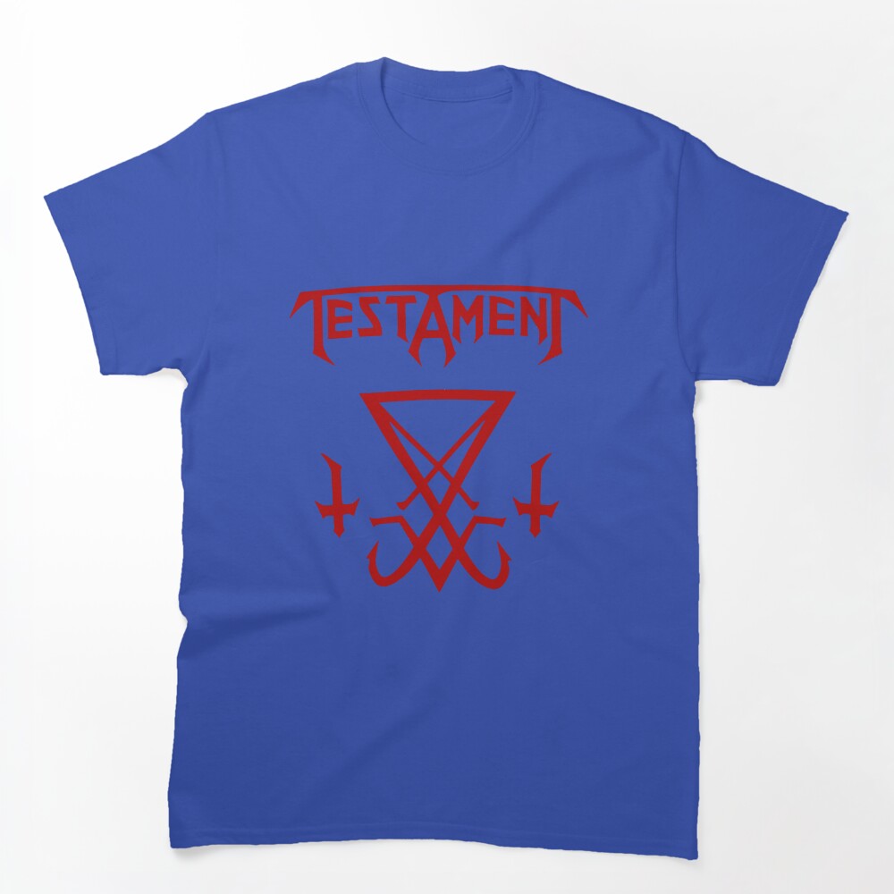 Red Symbol Heavy Metal Band Shirt