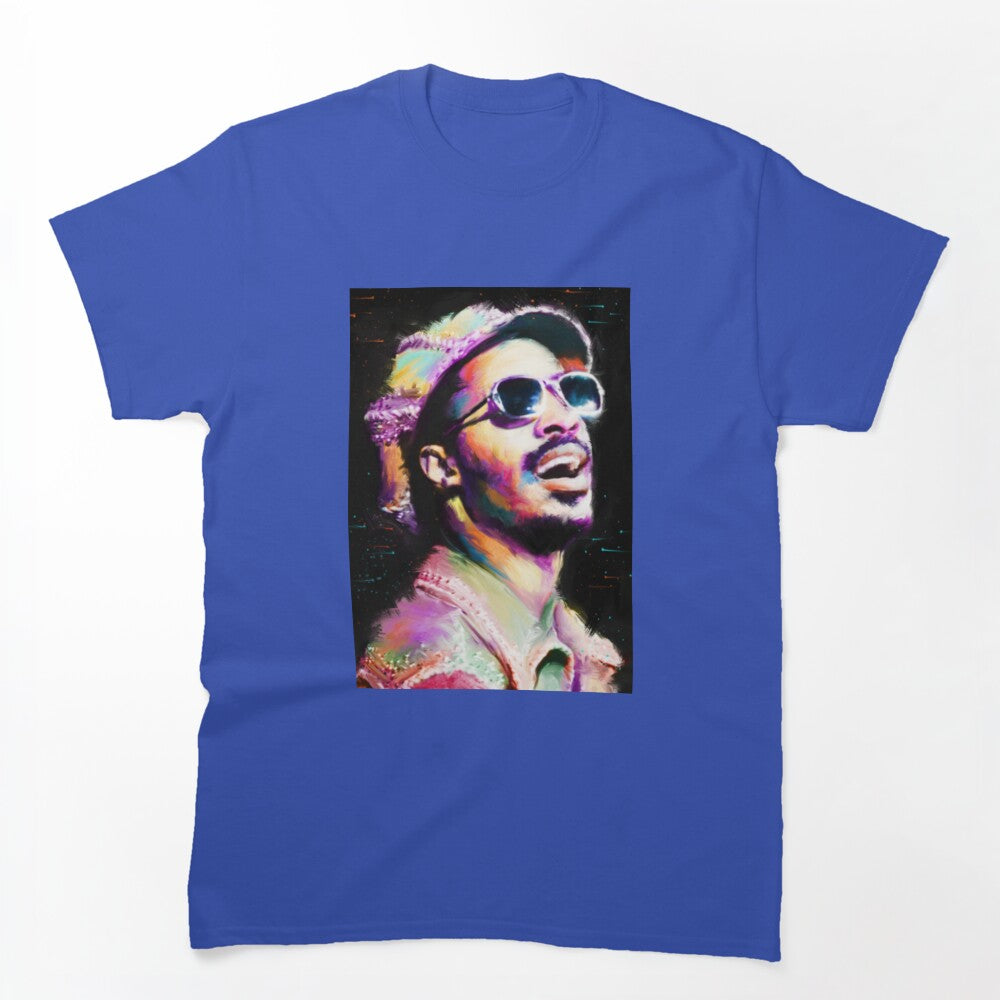 Stevie Wonder Abstract Colorful Pop Art Stevie Wonder_ Shirt