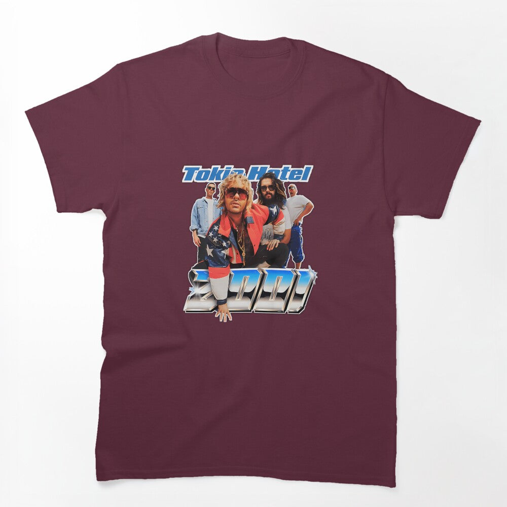 Tokio Hotel Band 2001 Bootleg Style Shirt