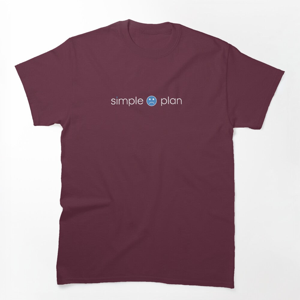 My Take On The Simple Plan Retro Logo From 2000 Shirt