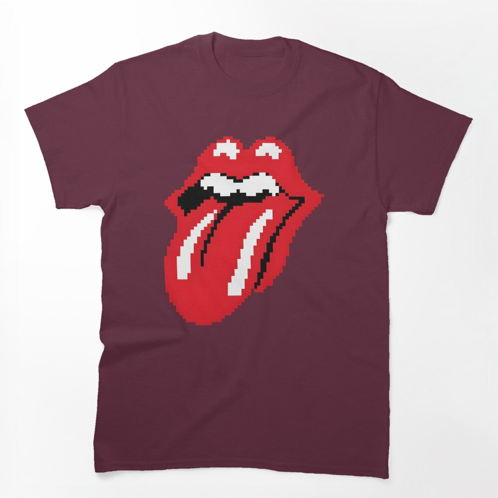 Pixel Art Tongue Shirt
