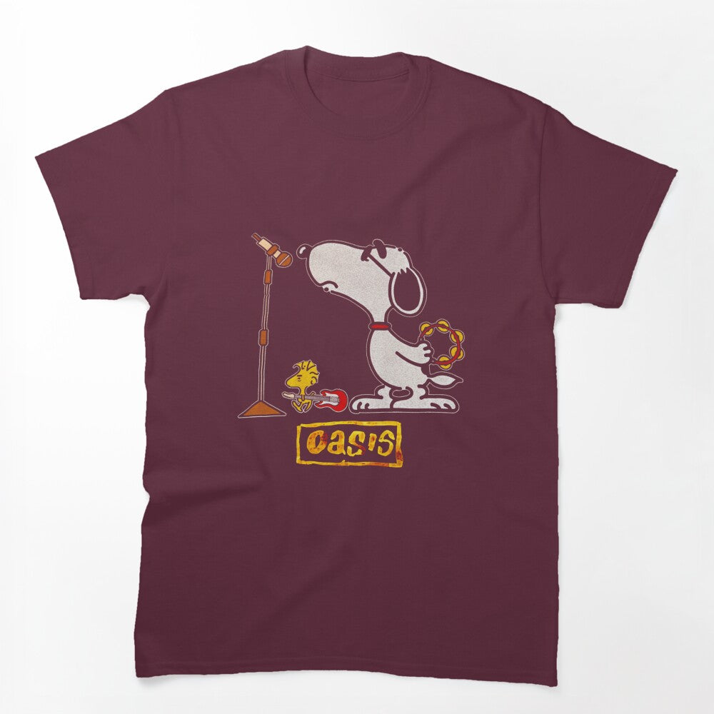 O-a-s-i-s Band Snoopy Shirt