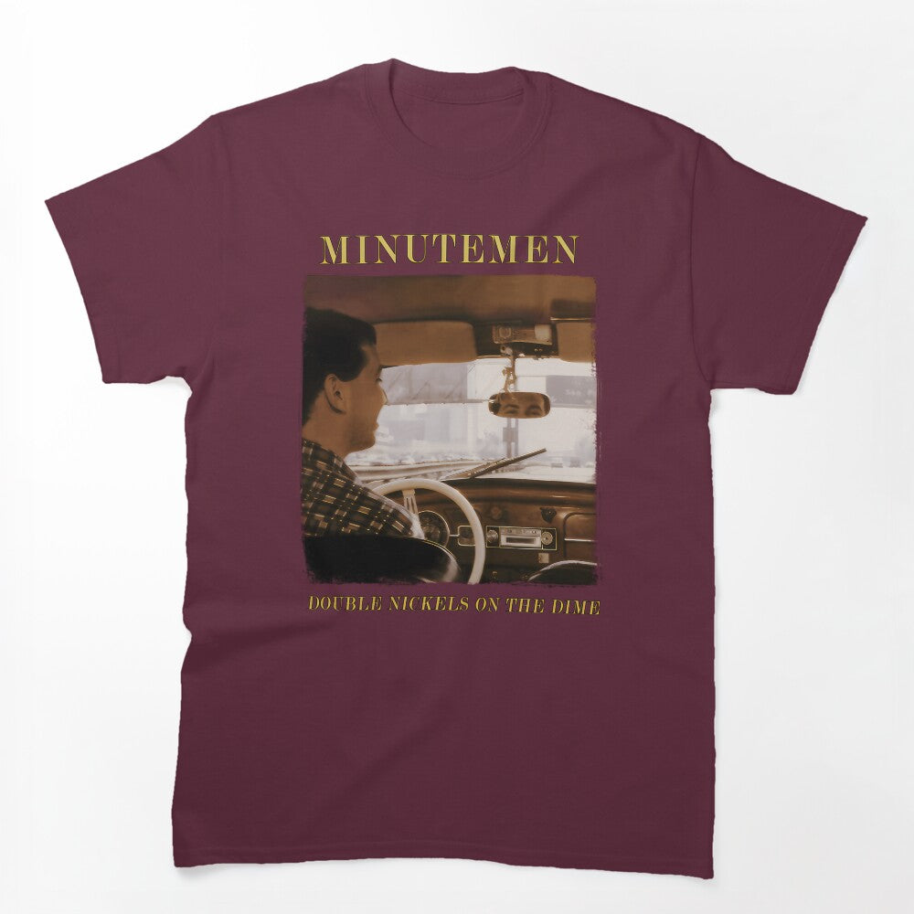 Minutemen Band Double Nickels On The Dime Shirt