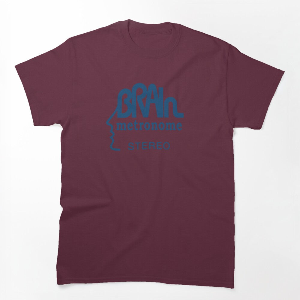 Brain Records Krautrock Blue Shirt