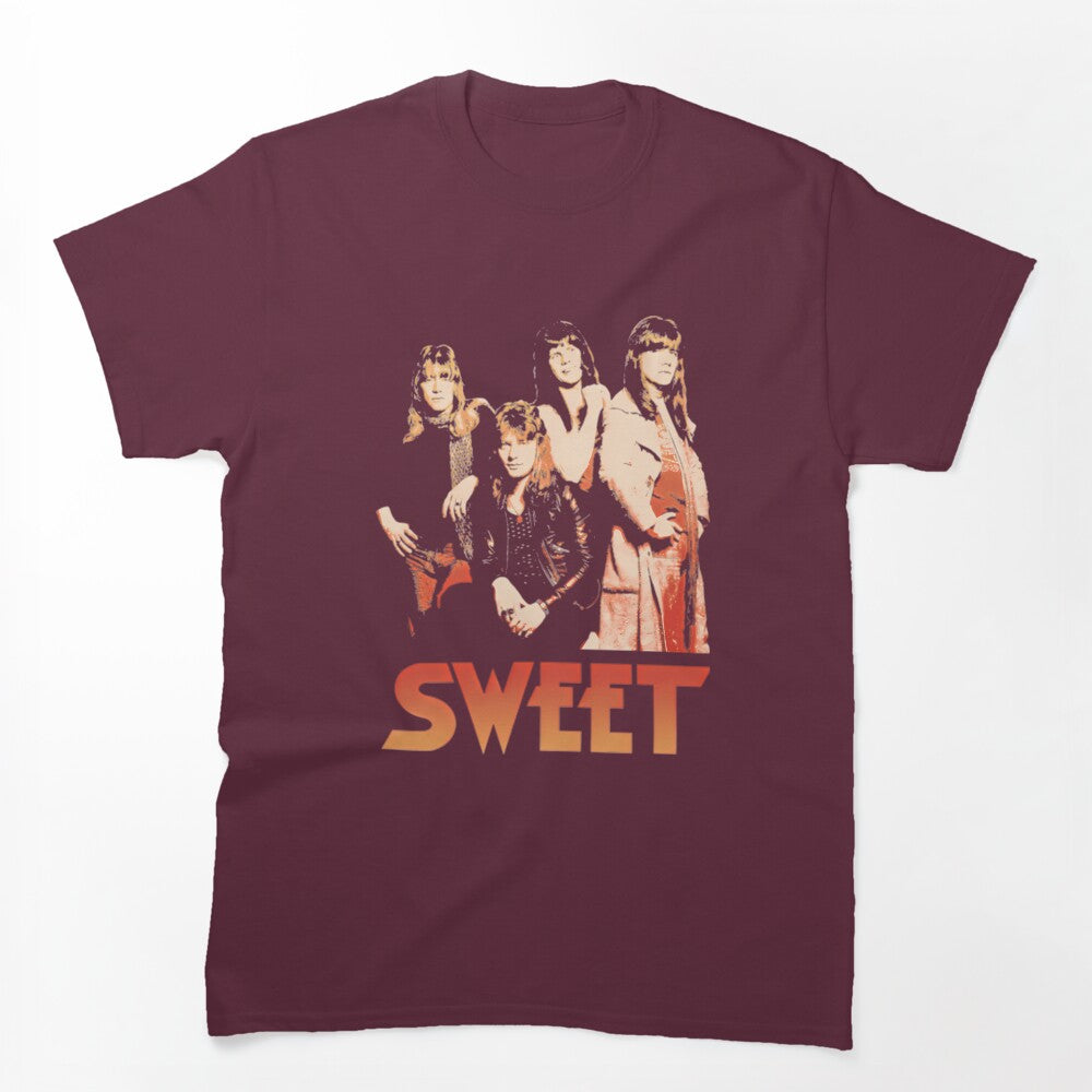 The Sweet Vintage Glam Rock Portrait Shirt
