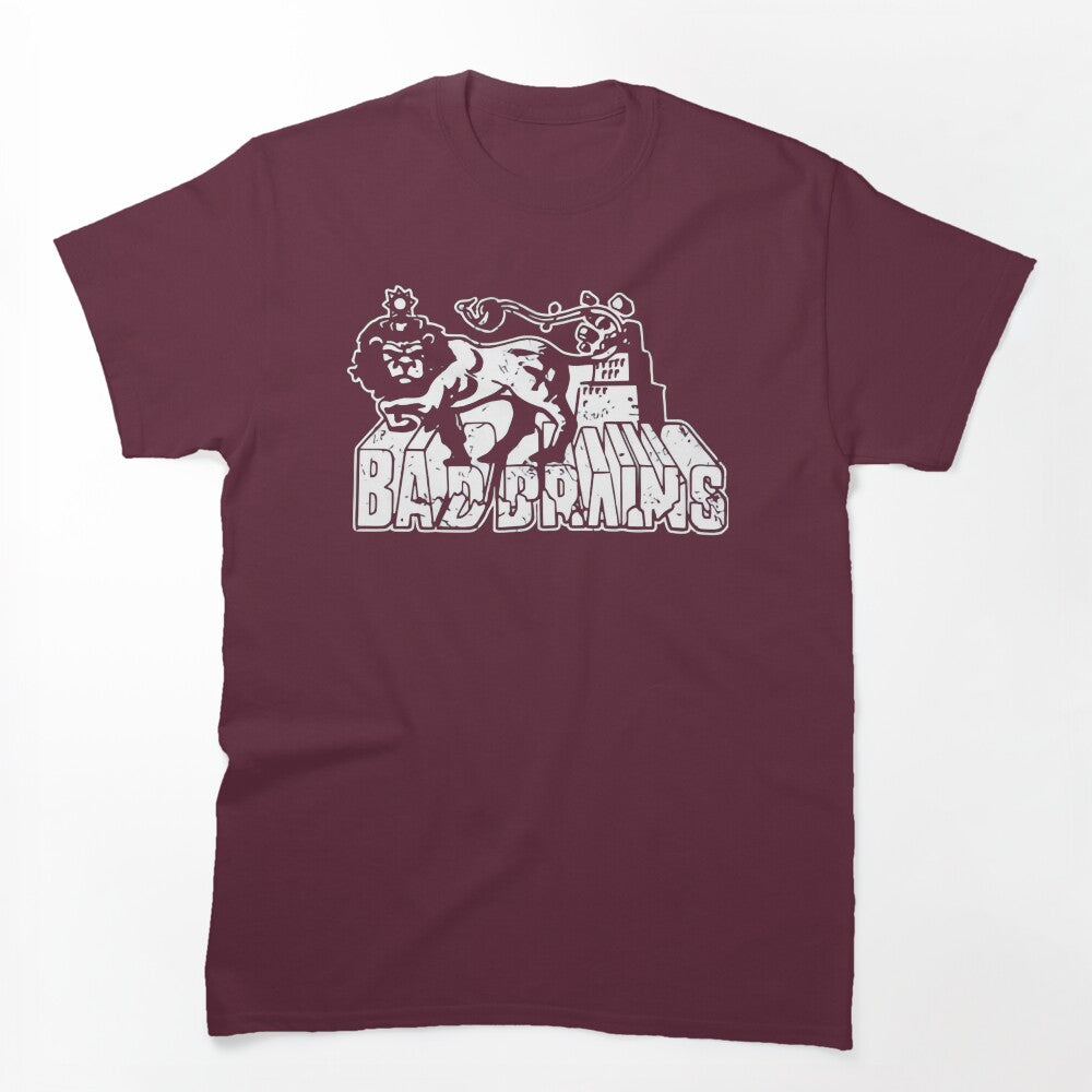 Make A Smile Bad Brains Logo Genres Hardcore Punk Shirt