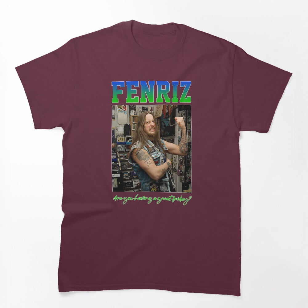 Fenriz Darkthrone Homage Tribute Shirt