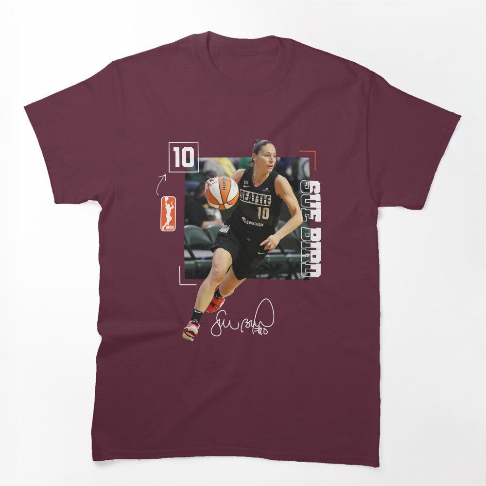 Sue Bird Legend Basketball 3000 Assists Signature Retro Vintage 80s Shirt
