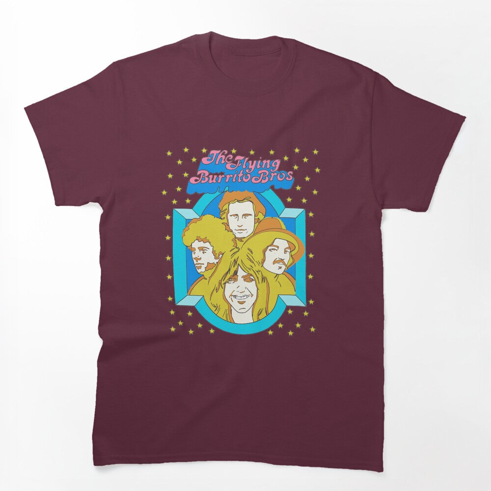 The Byrds Mr Tambourine - The Flying Band Burrito Bros Shirt