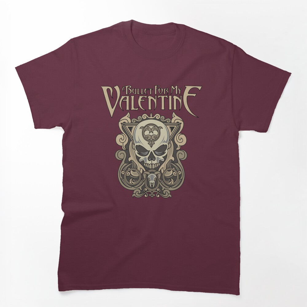 Bullet For My Valentine Design Retro Wave Shirt