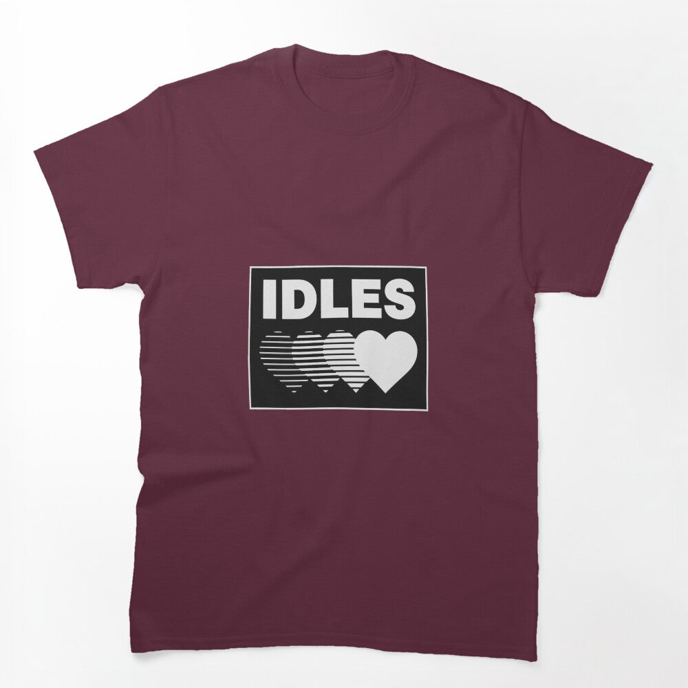 IDLESS Heartss Band Shirt