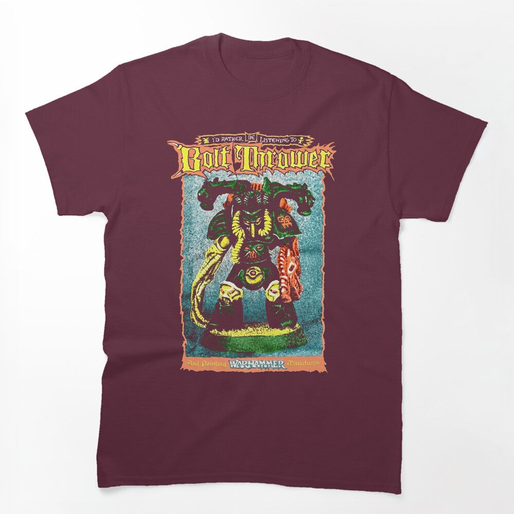 1986 British Death Metal Music Band Shirt