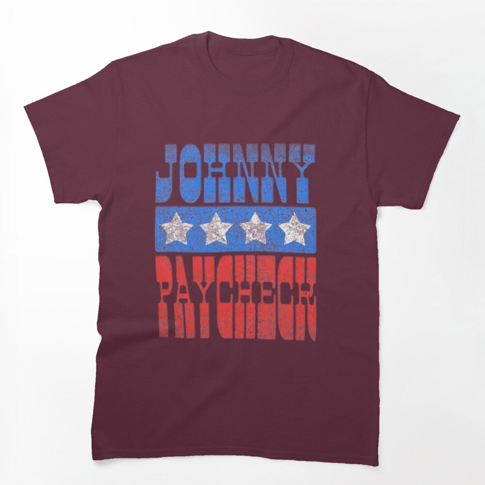 Johnny Paycheck Retro Country Music Artist Fan Design Vintage Style Shirt
