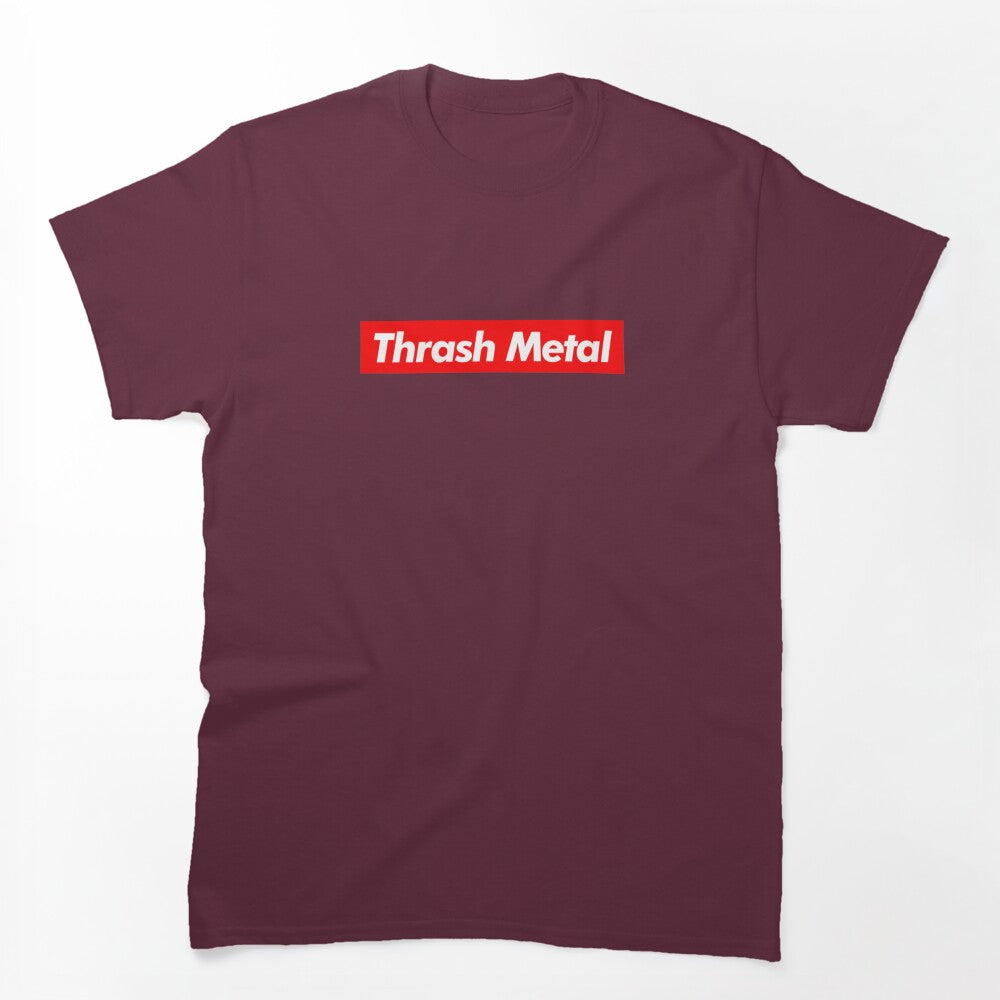 Thrash Metal Music Fashion Trending Music Genre Zipped Shirt