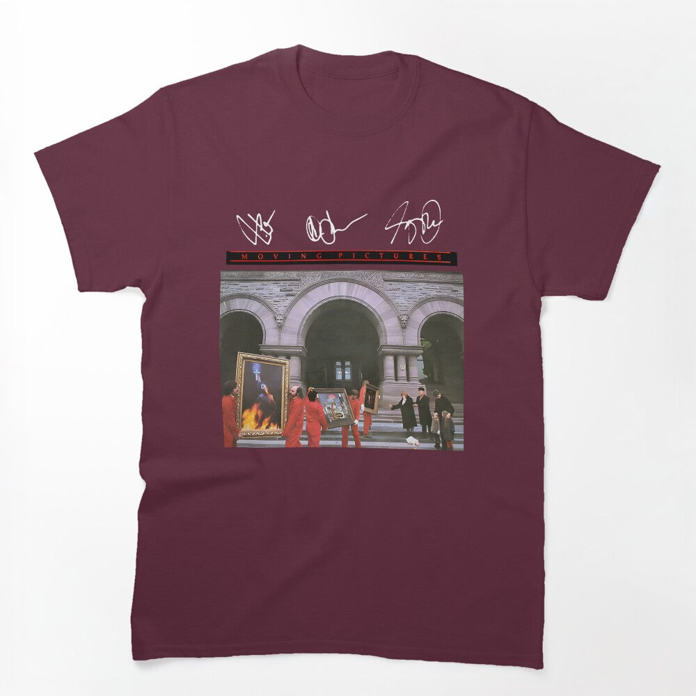 Moving Pictures Album Paintings And Old Houses Shirt