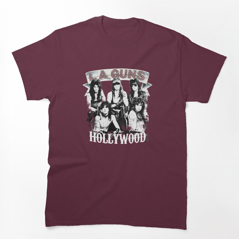 L A Guns Vintage 80s Hollywood Street Rock Shirt