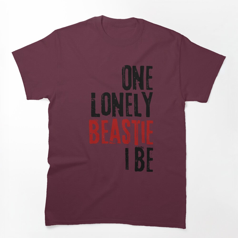 One Lonely Beastie I Be - Rap Lyrics 22 Shirt