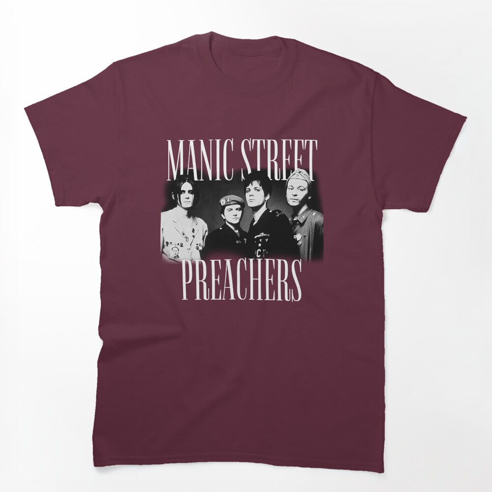 Manic Street Preachers Vintage 90s Welsh Rock Shirt