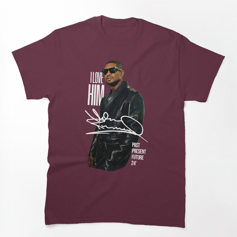 Usher Past Present Future Tour 2024 Shirt