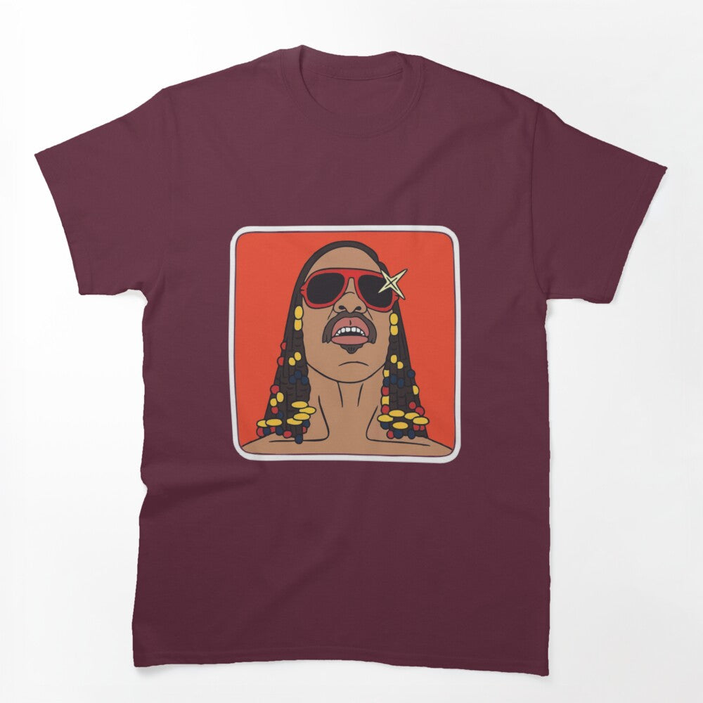 Stevie Wonder Retro Wonder Shirt
