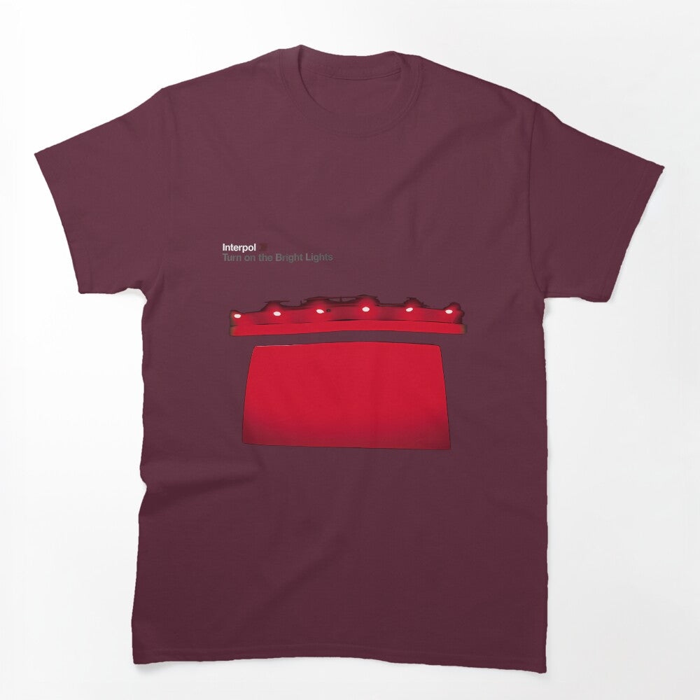 Interpol Turn On The Bright Lights Shirt