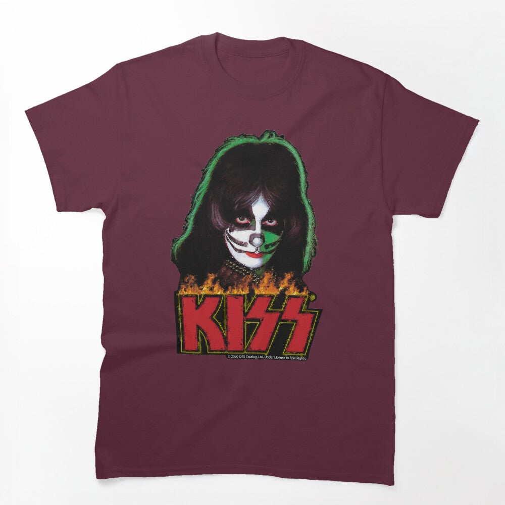 KISS - The Catman Old Painting Stylized Shirt