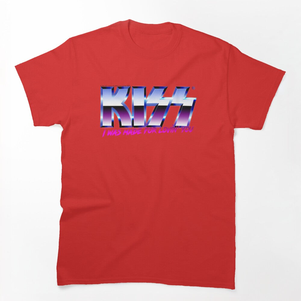KISS - I Was Made For Lovin'you - Chrome Shirt