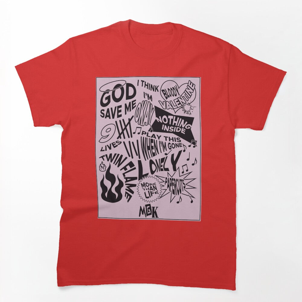 Machine Gun Kelly Tracklist - MGK Shirt